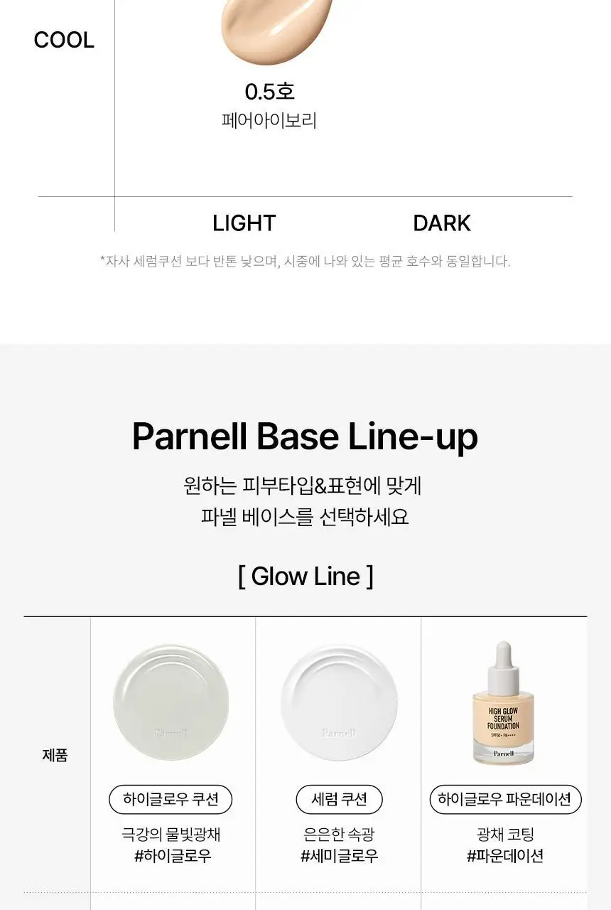 [NEW] 파넬 하이글로우 세럼 파운데이션 30ml 1호 상세페이지 17